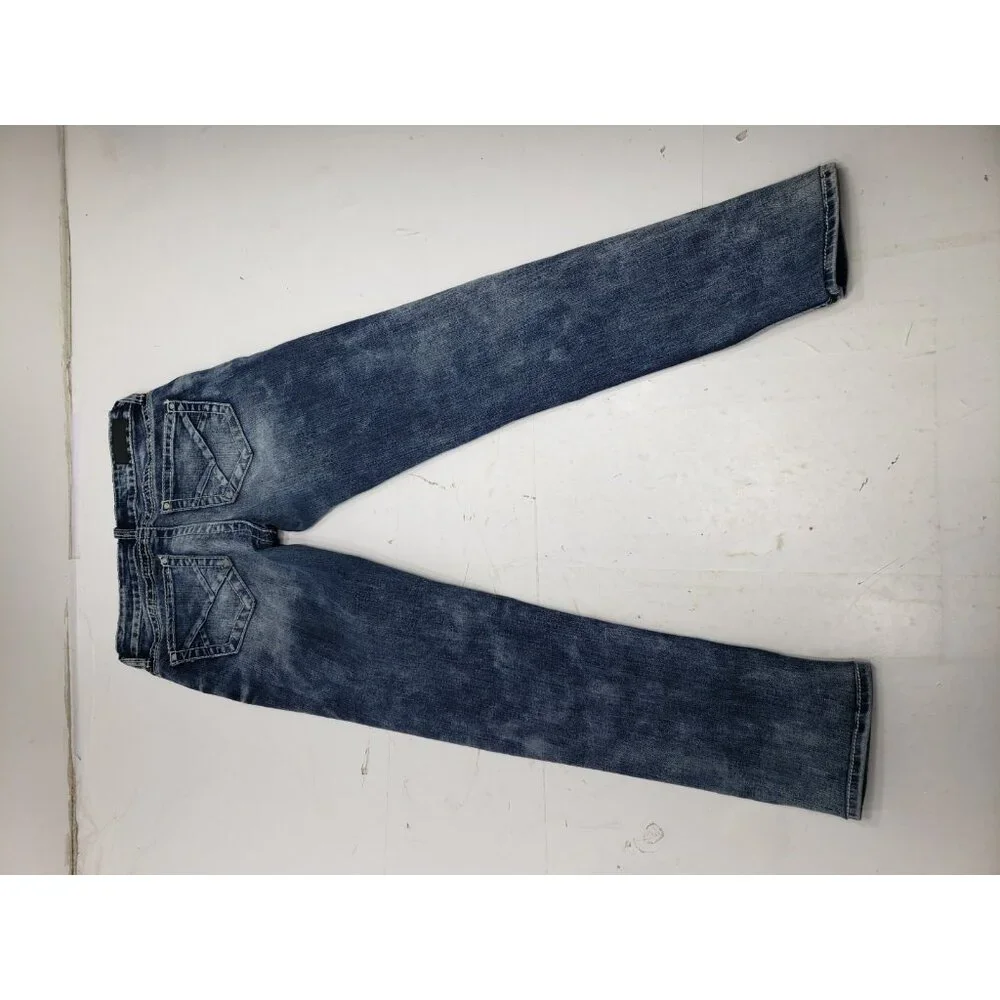 Daytrip Scorpio Skinny Jeans Size 26R Medium Wash Whiskers Skinny Re Owned